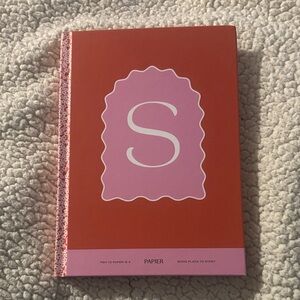 Papier x Anthropologie Notebook - S Initial
Never used
Hardcover